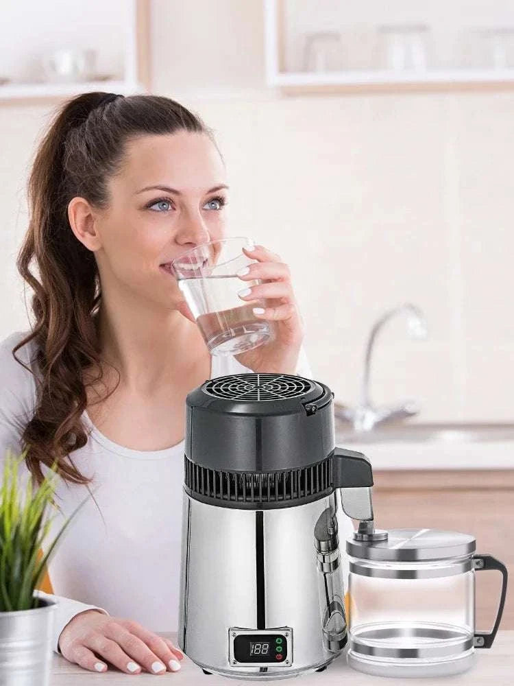 4L Water Distiller Machine 750W with Adjustable Temperature-4L / CZECH REPUBLIC