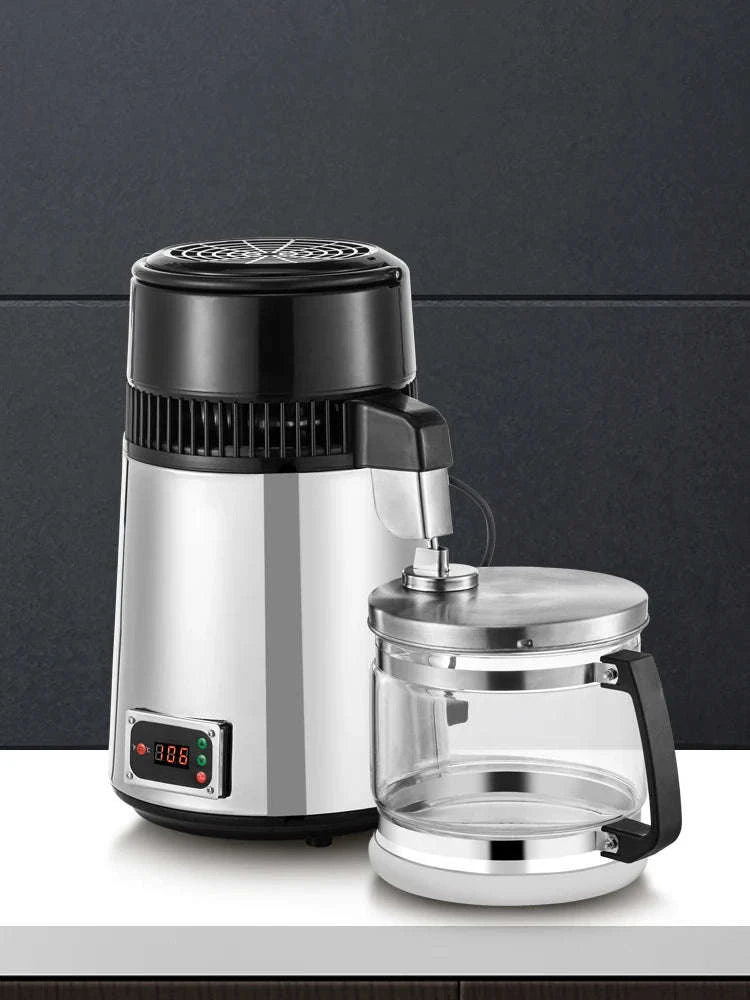 4L Water Distiller Machine 750W with Adjustable Temperature-4L / United States