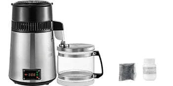 4L Water Distiller Machine 750W with Adjustable Temperature-4L / United States
