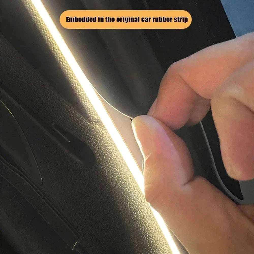 4M Auto Sensor LED Trunk Light Strip for Car Luggage Space-Poland / WHITE