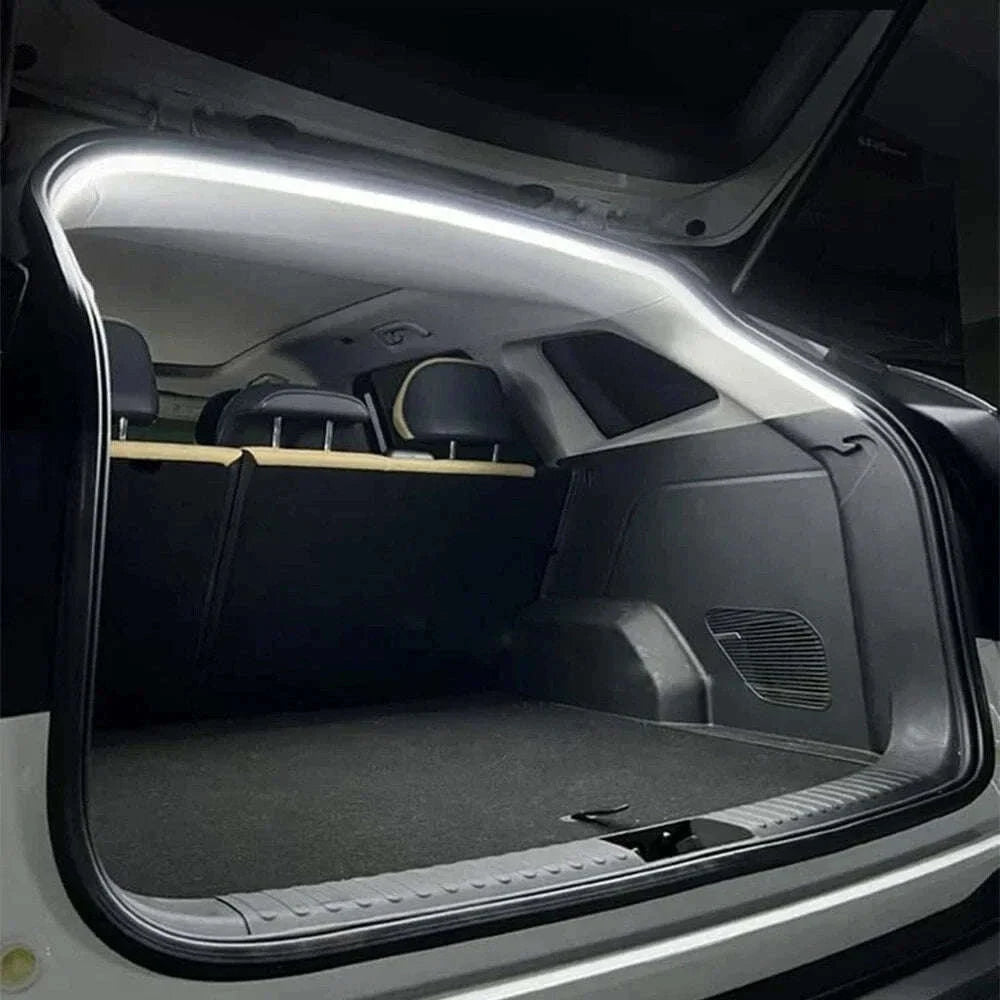 4M Auto Sensor LED Trunk Light Strip for Car Luggage Space-Poland / WHITE