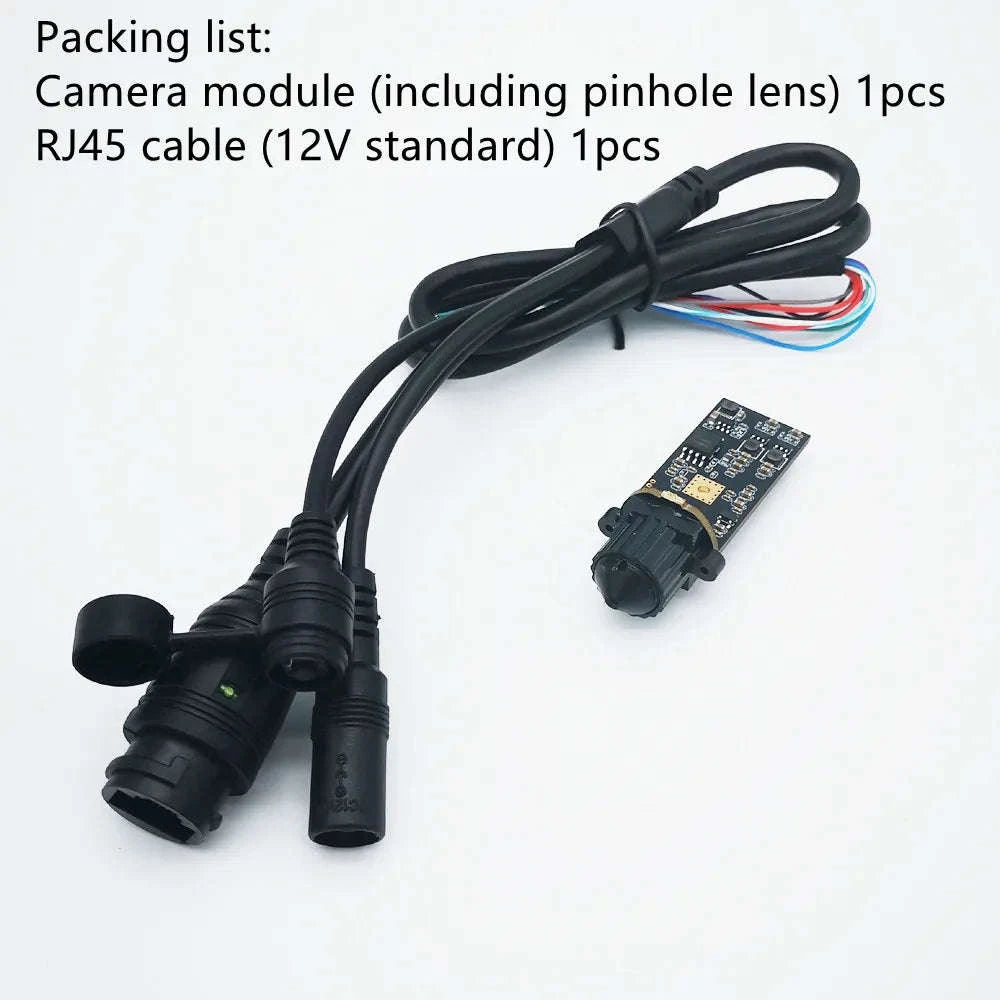 4MP Mini IP Bullet Camera Module for Underwater & Industrial Inspection-POE-Pin hole lens / 6mm