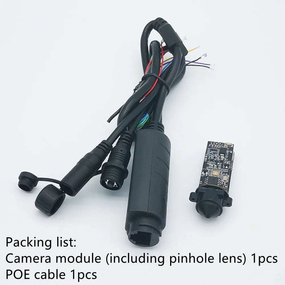 4MP Mini IP Bullet Camera Module for Underwater & Industrial Inspection-POE-Pin hole lens / 6mm