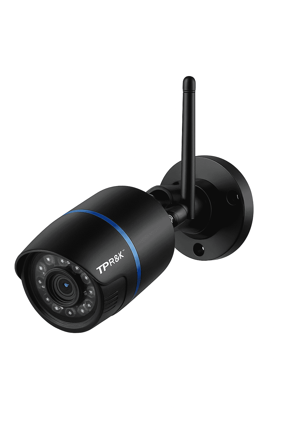 4MP Outdoor WiFi Security Camera with Motion Alerts & Night Vision-4MP Wifi Camera / US plug / 3.6mm