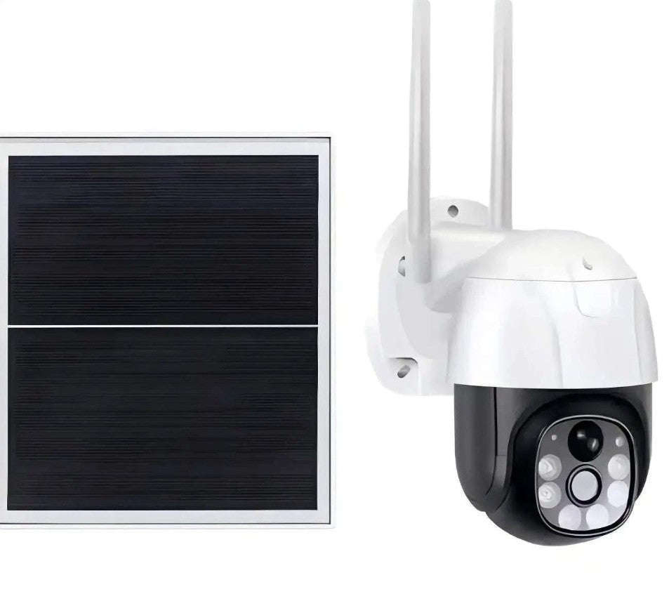 4MP Solar IP Camera for Wireless Outdoor Security-2MP No SD Card
