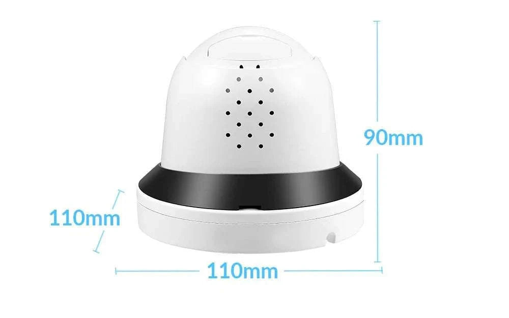 4MP WiFi Indoor Security Camera with Night Vision & Motion Alerts-4MP WiFi Camera / US Plug