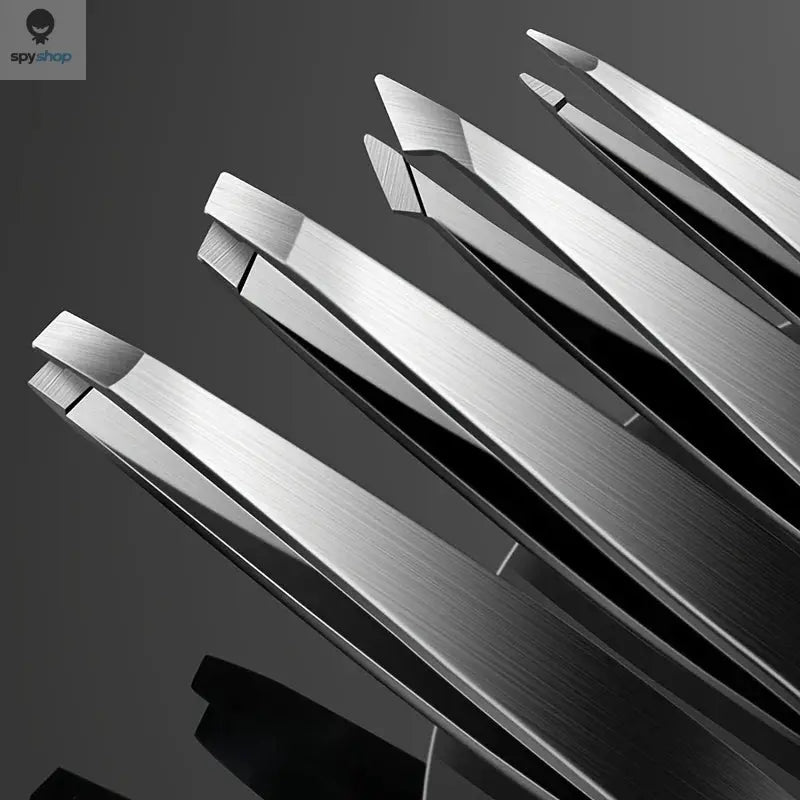 4pcs Set Professional Tweezers Set Perfect For Eyebrow Hair Removal Splinter Very Effortless and Relaxed to Remove Spy-shop.com