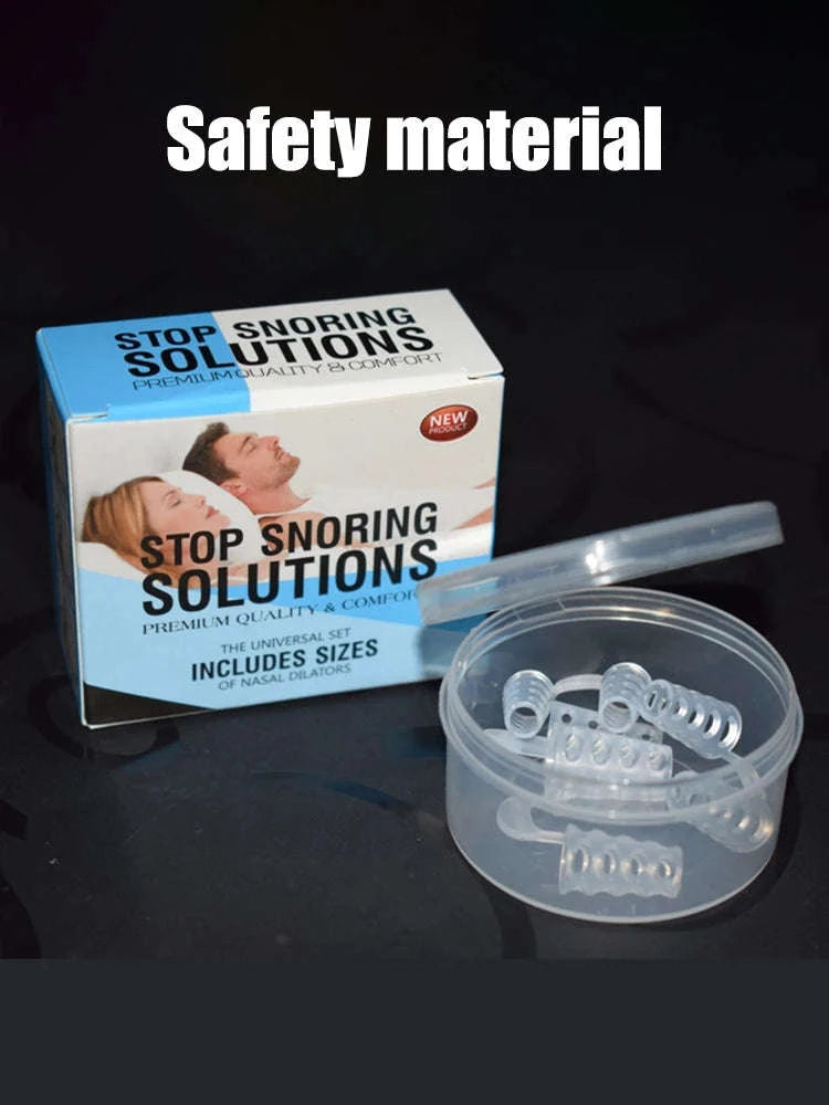 4pcs Anti Snoring Nasal Dilator Set for Easier Night Breathing-United States / Medium / 4PCs