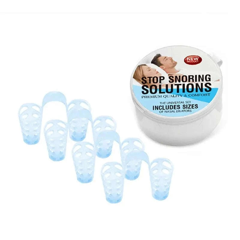 4pcs Anti Snoring Nasal Dilator Set for Easier Night Breathing-United States / Medium / 4PCs
