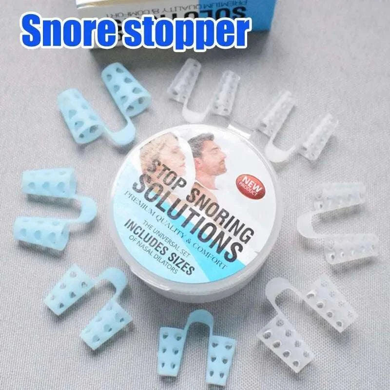 4pcs Anti Snoring Nasal Dilator Set for Easier Night Breathing-United States / Medium / 4PCs
