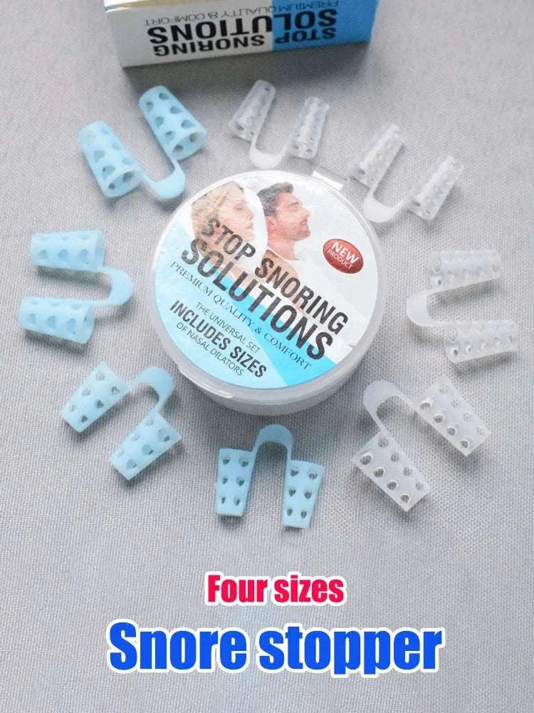4pcs Anti Snoring Nasal Dilator Set for Easier Night Breathing-United States / Medium / 4PCs