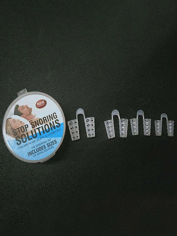 4pcs Anti Snoring Nasal Dilator Set for Easier Night Breathing-United States / Medium / 4PCs