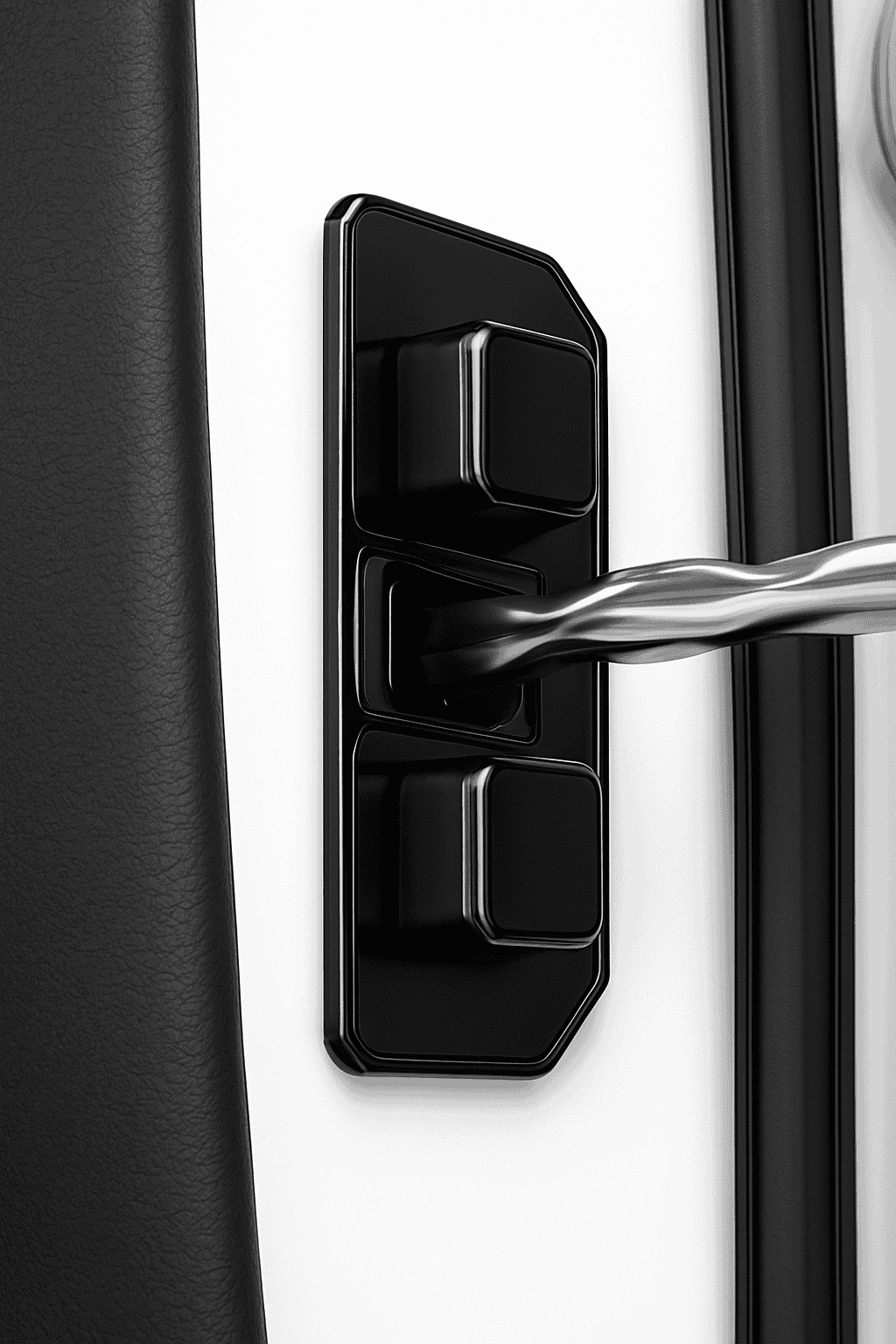 4pcs Car Door Buffer Cushion Waterproof Self-Adhesive Silicone Shockproof Cushion-4 pcs