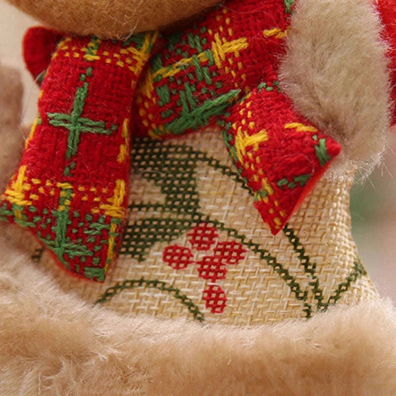4pcs DIY Christmas Ornament Set – Santa, Snowman & Tree-4pcs set / CHINA
