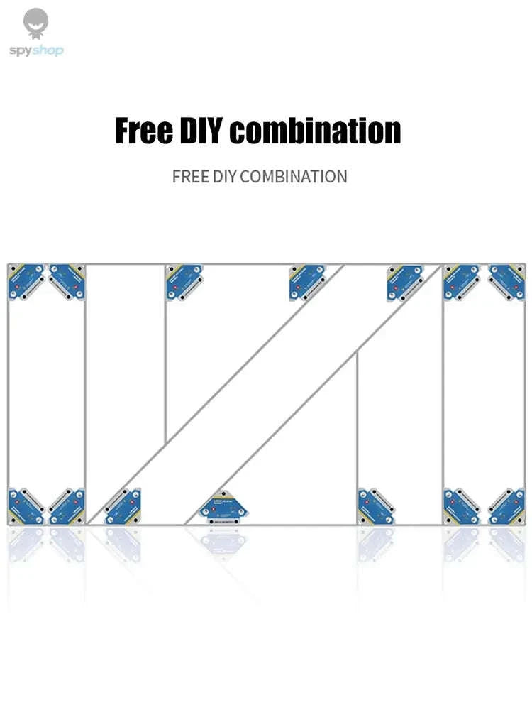4pcs Magnetic Welding Fixer Multi‑Angle Positioner-Default Title
