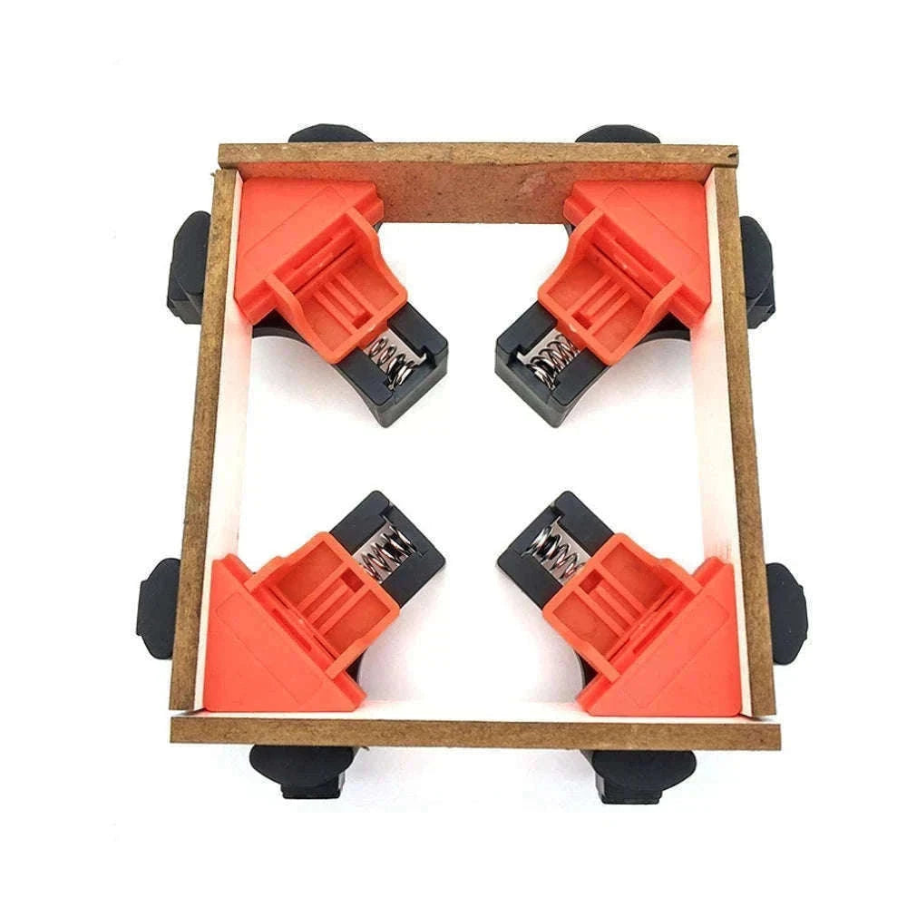 4PCS Right Angle Fixing Clip Adjustable Corner Clamp-4PCS / China Mainland