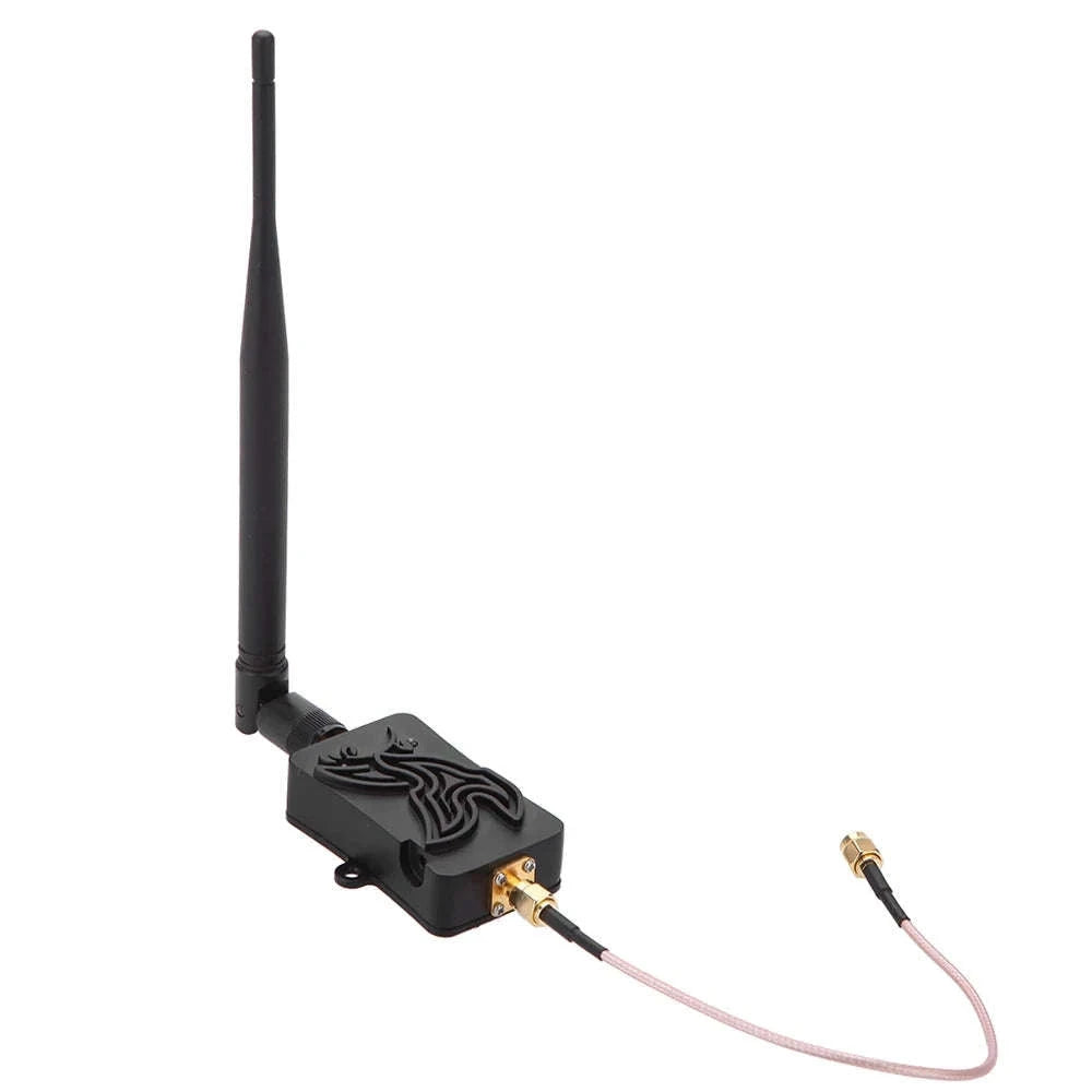 4W 2.4GHz WiFi Signal Booster Amplifier for Stronger Coverage-black