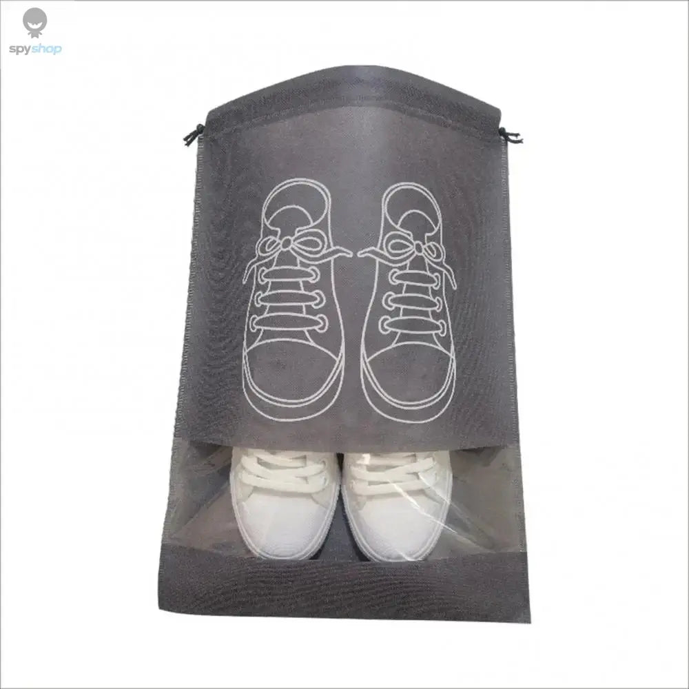5/10pcs Shoes Storage Bag Closet Organizer Non Woven Travel Portable Bag Waterproof Pocket Clothing Classified Draw Hanging Bag 
