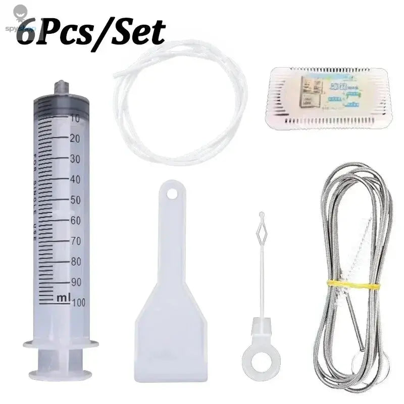 5/6 Pcs Refrigerator Drain Hole Clog Remover Fridge Hole Brush Water Outlet Cleaner for Household Clean Dredge Cleaning Tools Spy-shop.com
