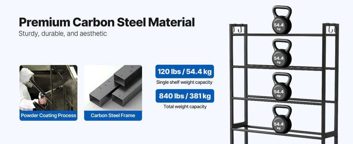 5/7 Tier 3D Printer Filament Storage Rack-7 Tier / spain