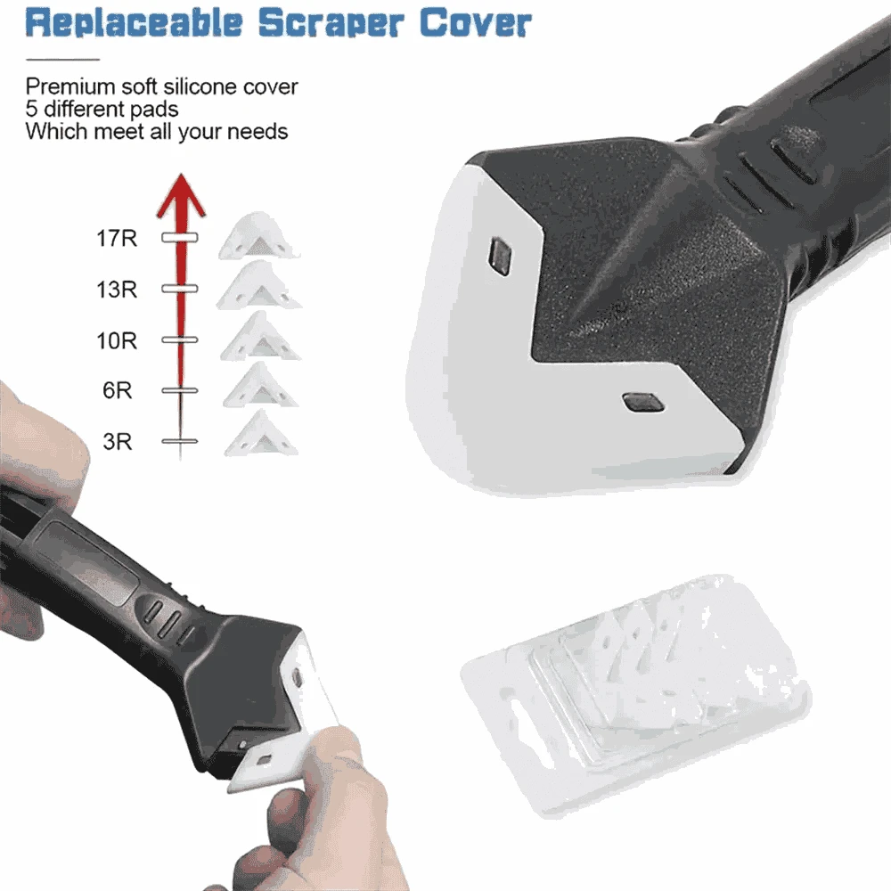 5-in-1 Caulk Remover Tool Kit for Smooth, Clean Sealing-Other