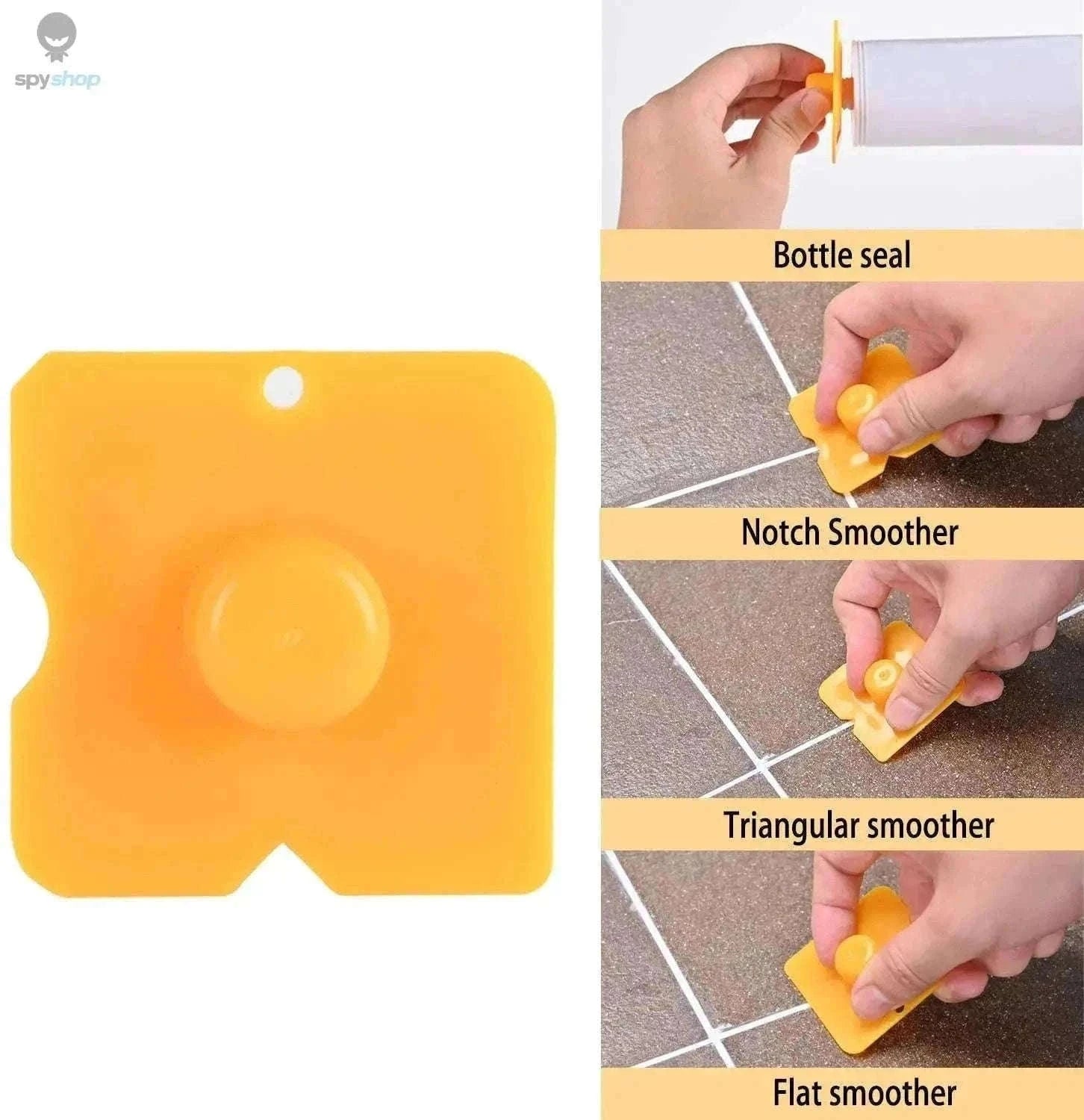 5-in-1 Caulking Nozzle Applicator Finishing Tool Kit-Blue