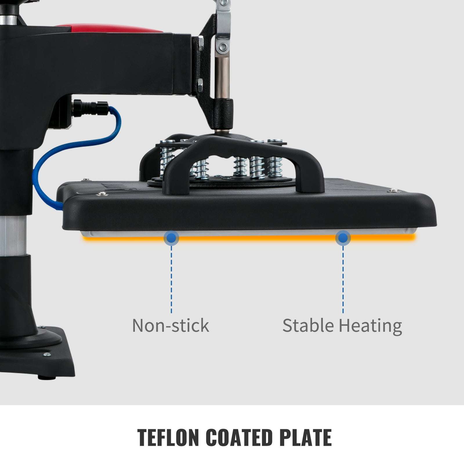 5-in-1 Heat Press Machine 12x15" Clamshell Digital Control-5 in 1 / United States