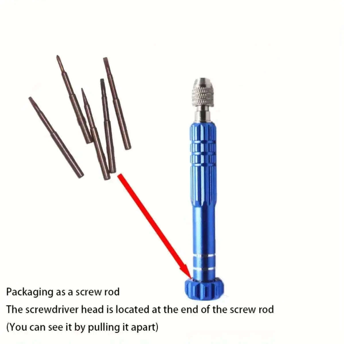 5-in-1 Multipurpose Screwdriver Kit for Everyday Repairs-random color