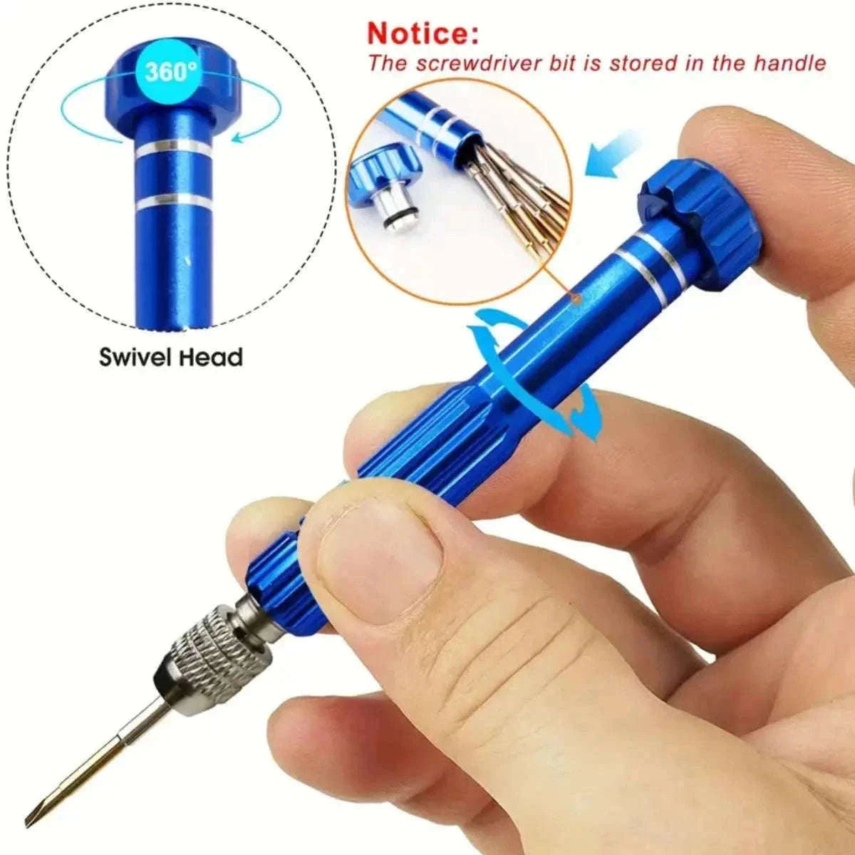 5-in-1 Multipurpose Screwdriver Kit for Everyday Repairs-random color