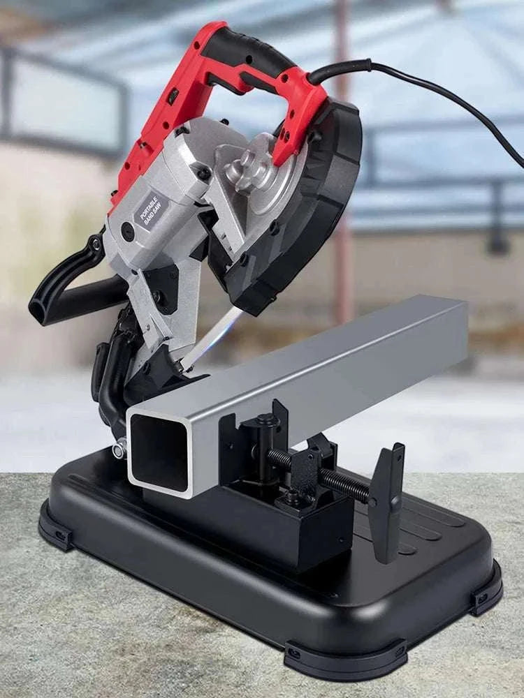 5-Inch Portable Band Saw with Variable Speed 1100W Motor-Without Alloy Base / United States
