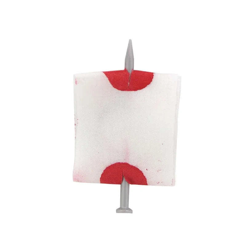 5 Pack Fake Nail Through Finger Trick Blood Prank Prop-5pcs / CHINA