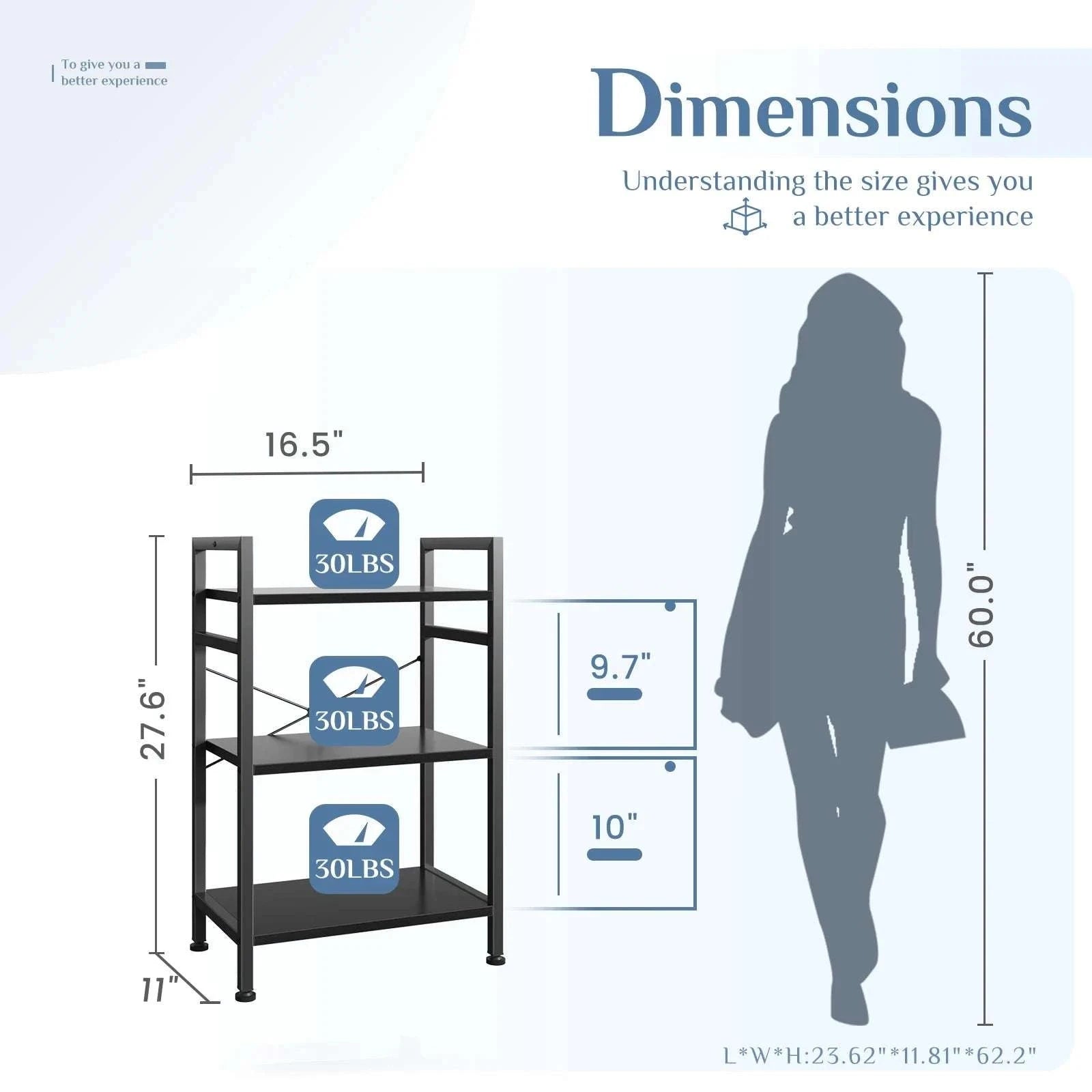 5 Tier Wooden Bookshelf with Metal Frame Tall Storage Display Shelf-black / United States