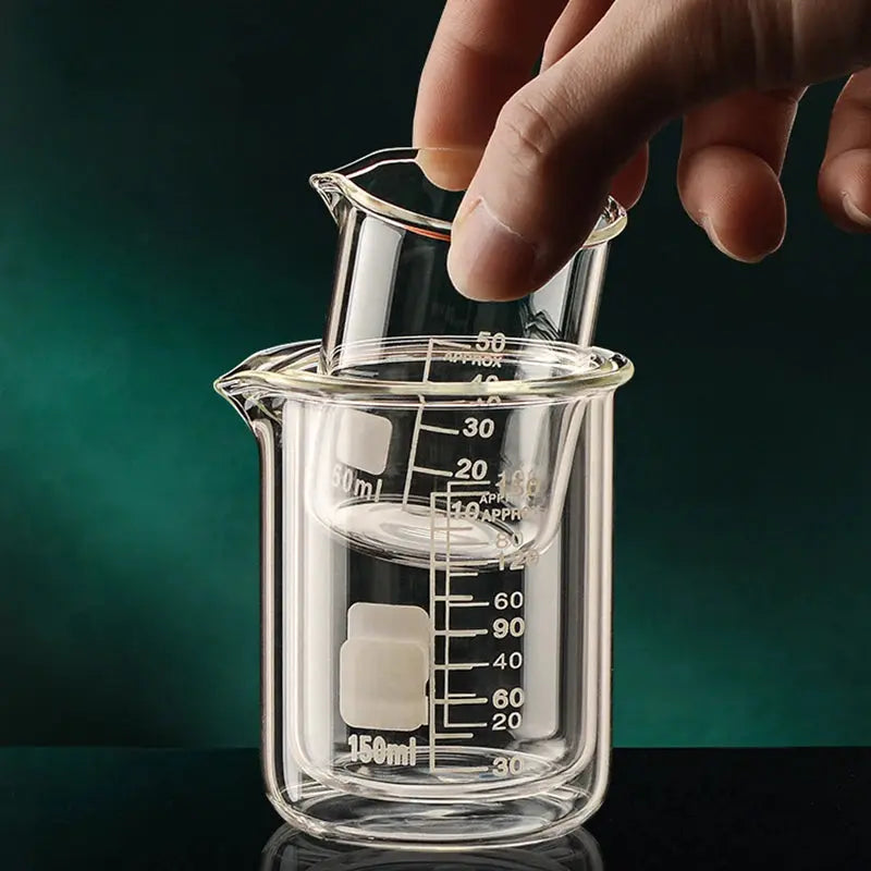 50/100/150/250/500/1000ml High Borosilicate Glass Measuring Cup Clear Scale Cup Laboratory Beaker Kitchen Baking Measuring Cup Spy-shop.com