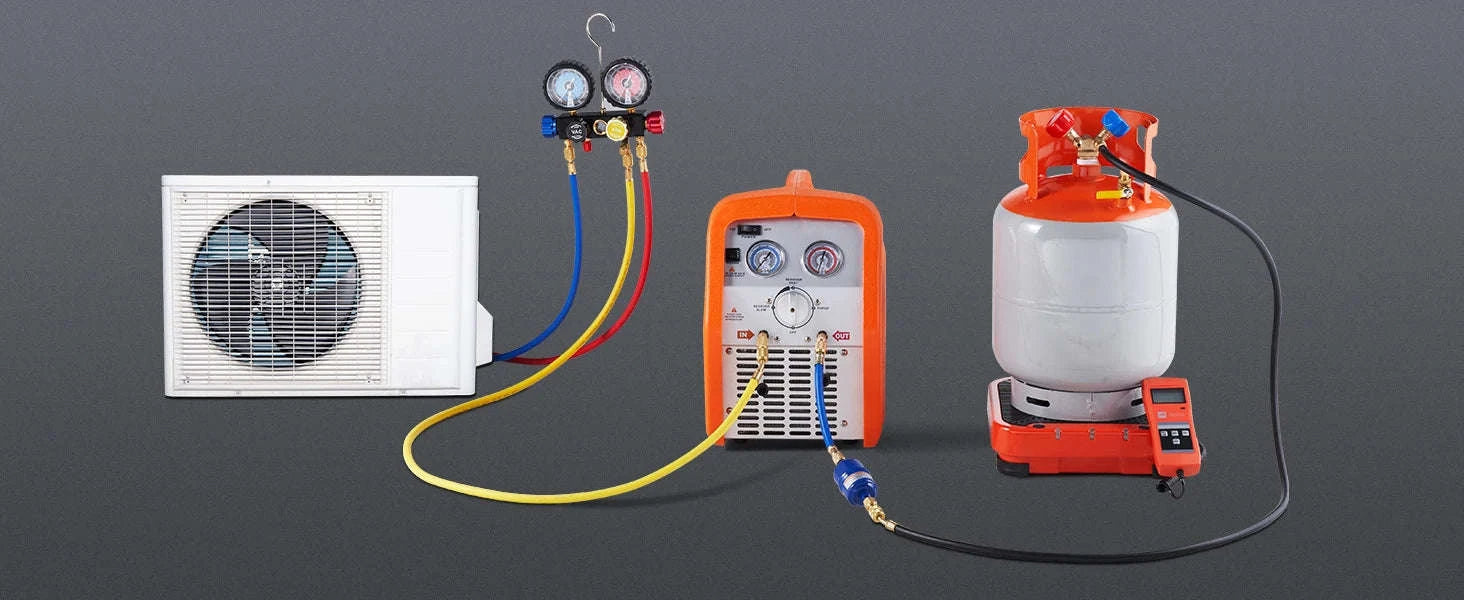 50 lb Refrigerant Recovery Tank with Y-Valve-50lbs / CZECH REPUBLIC