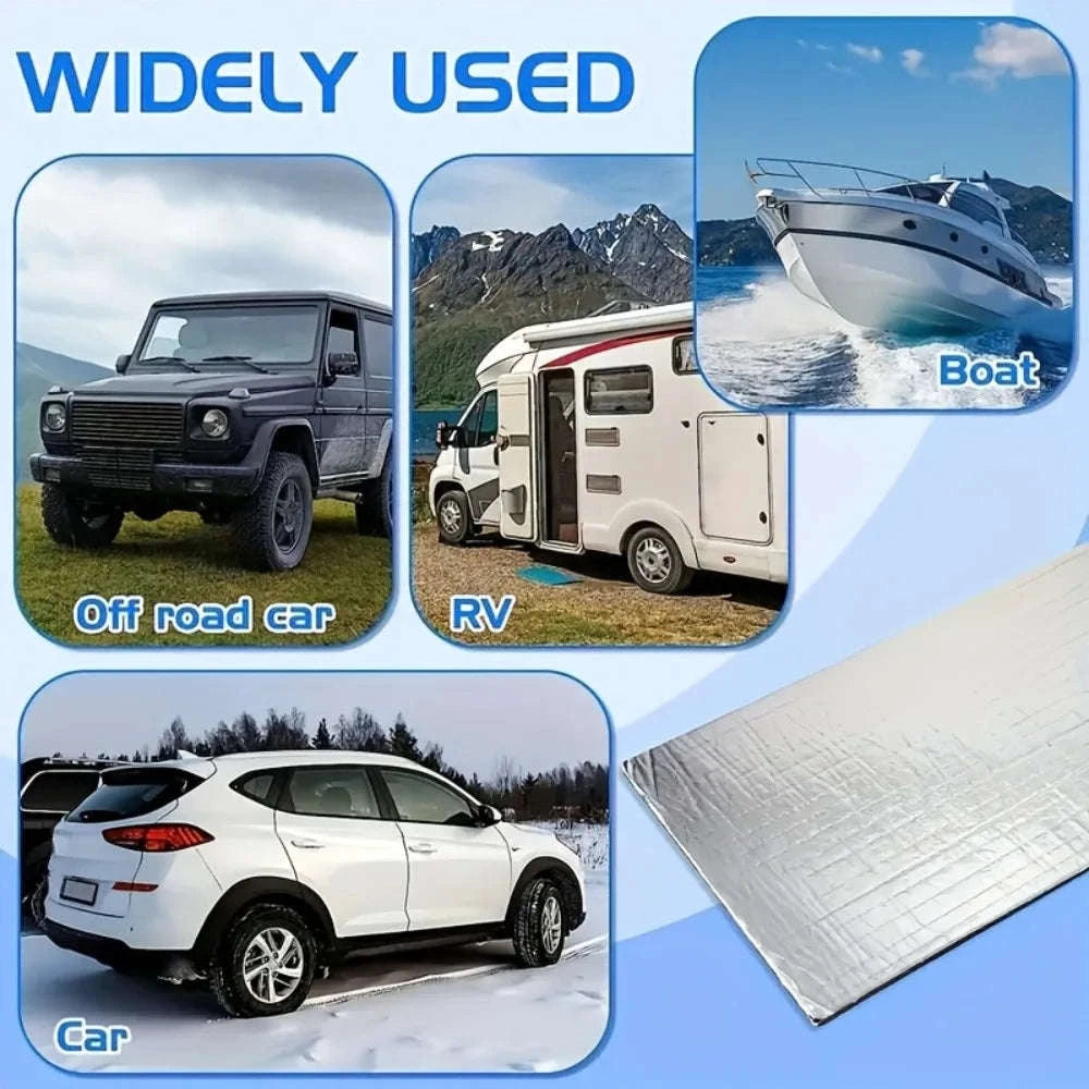 50-Piece Car Soundproof Insulation Mat Set-50pcs