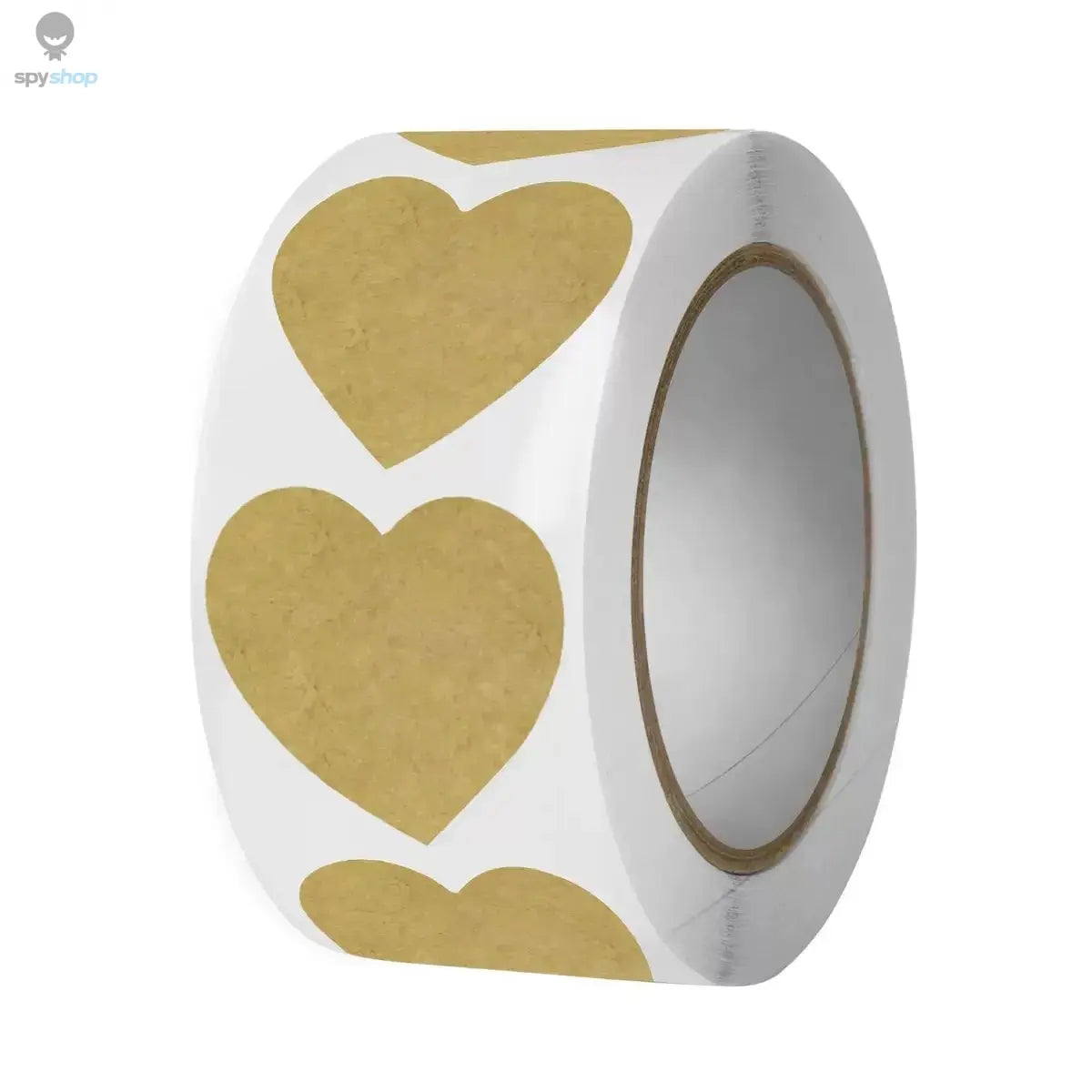 500 pcs / 1 roll ，kraft round self-adhesive label paper items classification name stickers personalized labels Spy-shop.com