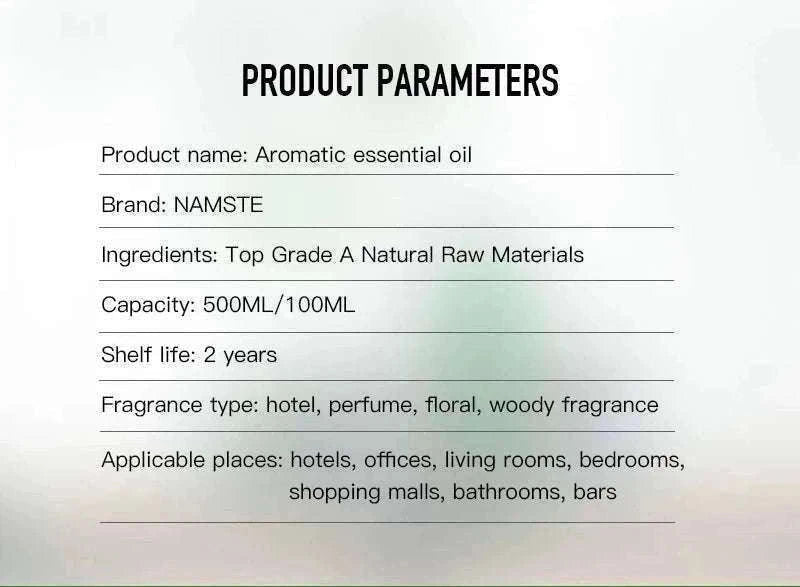 500ML Hotel Inspired Fragrance Oil for Diffusers Home Aroma-Marriott / 500ML / Saudi Arabia