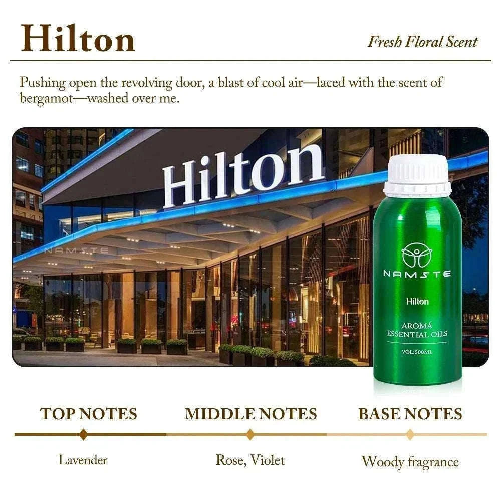 500ML Hotel Inspired Fragrance Oil for Diffusers Home Aroma-Marriott / 500ML / Saudi Arabia