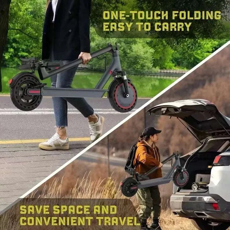 500W Electric Scooter 22MPH Foldable with App Control & Suspension-TMAX / United States