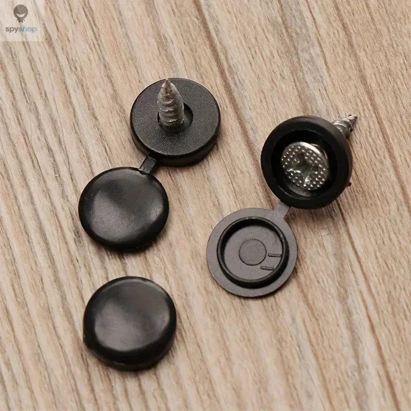 50PCS/Bag Practical Hinged Plastic Screw Fold Snap Protective Cap Button Nuts Cover Bolts Protect Furniture Decor Spy-shop.com