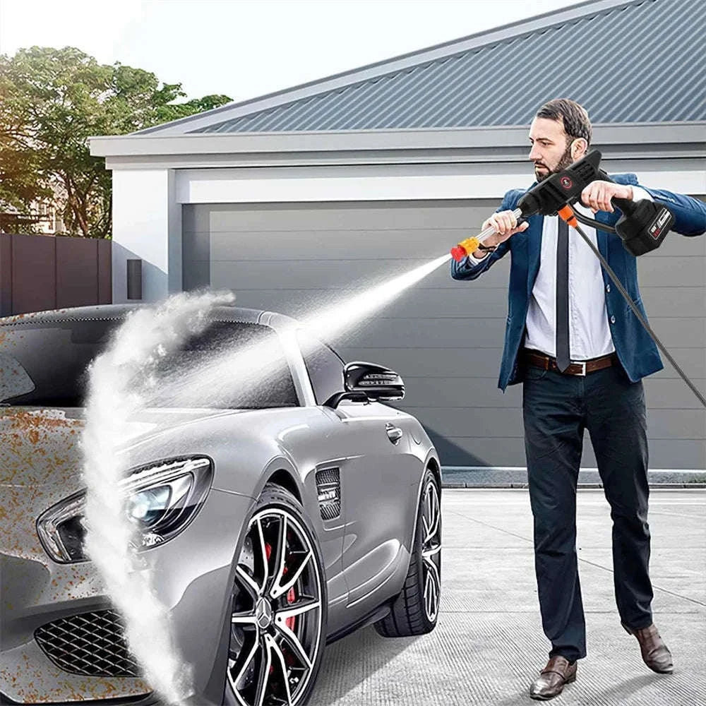 50BAR Cordless High Pressure Car Wash Washer Gun with Battery-T2.B / spain