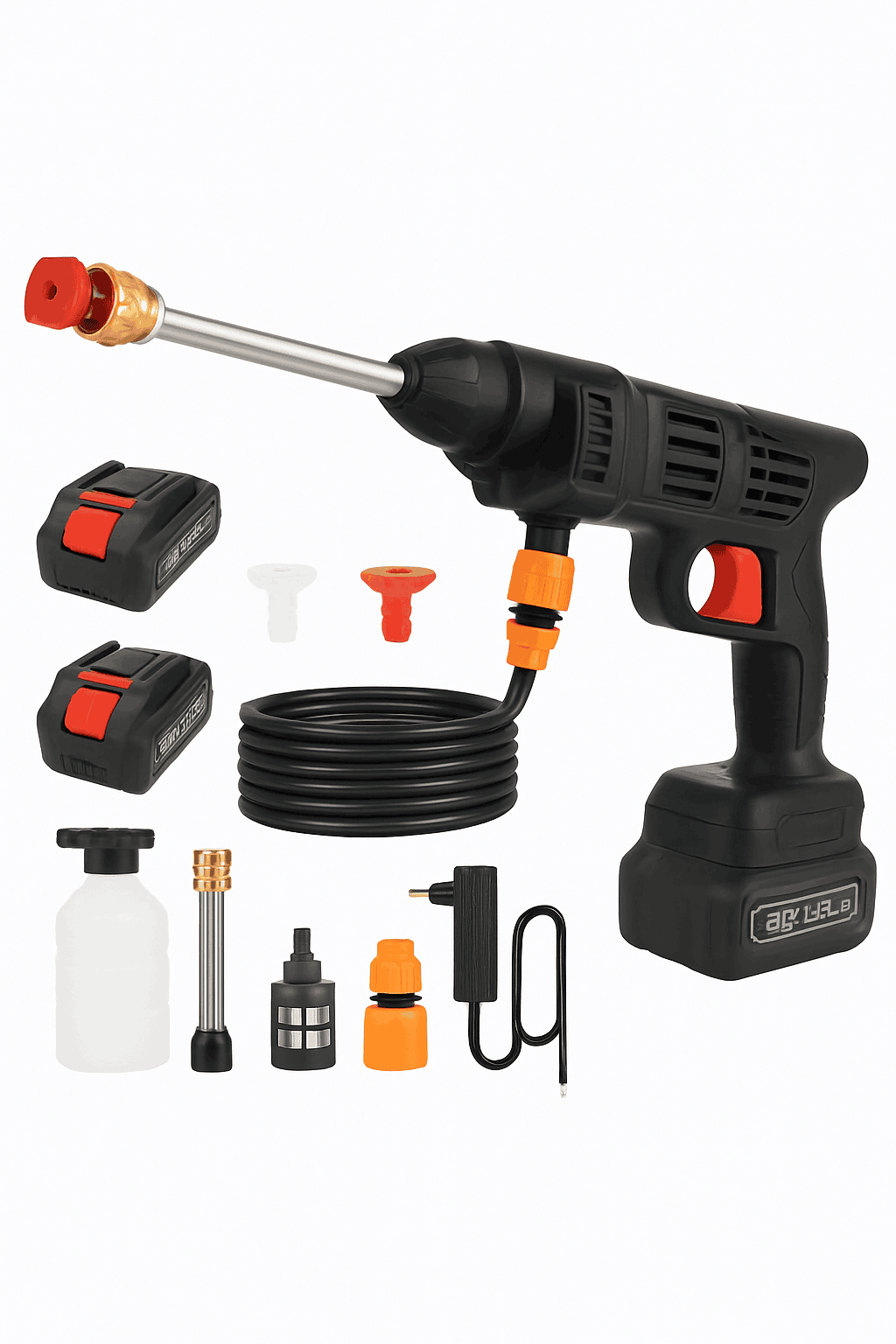 50BAR Cordless High Pressure Car Wash Washer Gun with Battery-T2.B / spain