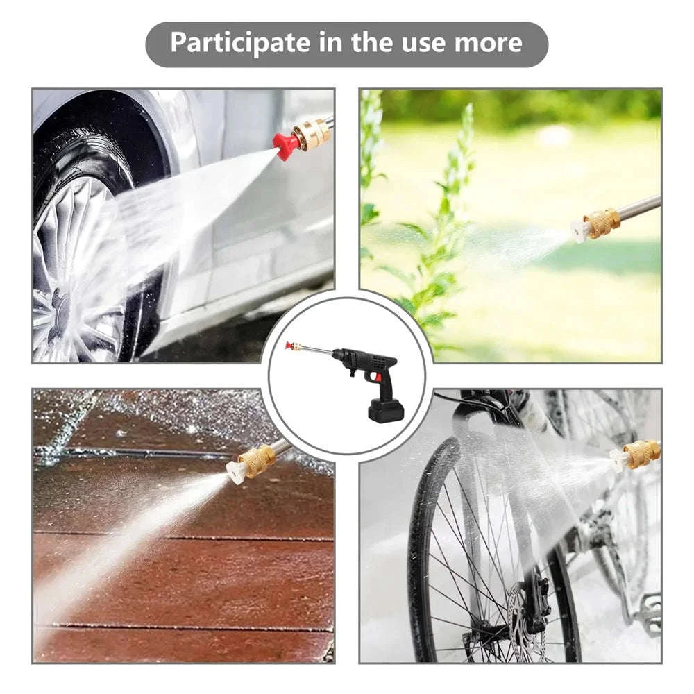 50BAR Cordless High Pressure Car Wash Washer Gun with Battery-T2.B / spain
