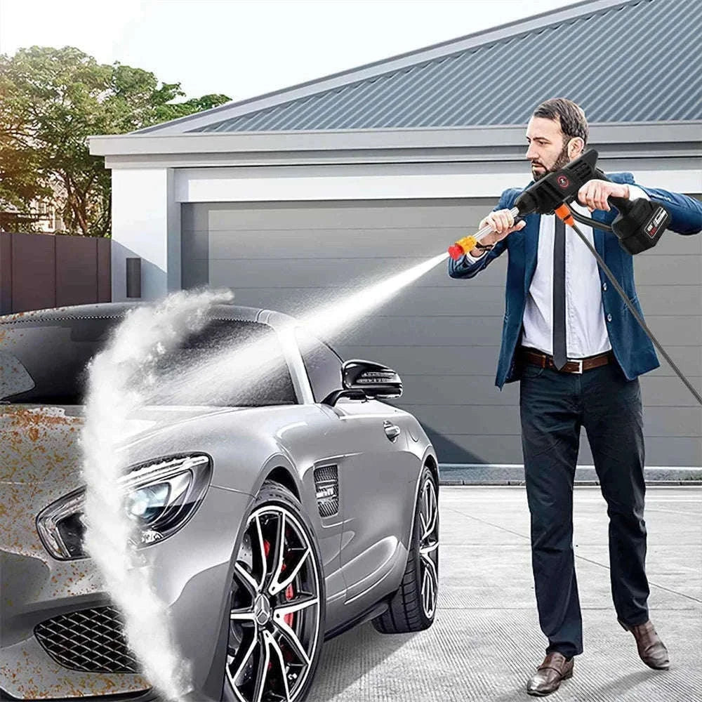 50BAR Cordless High Pressure Car Wash Washer Gun with Battery-T2.B / spain