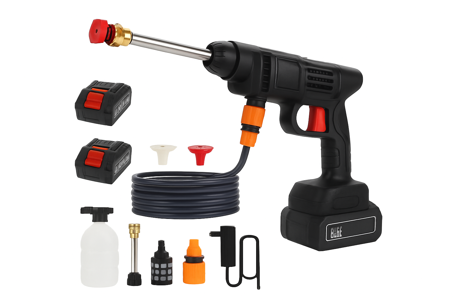 50Bar Kabellose Hochdruck-Autowaschpistole