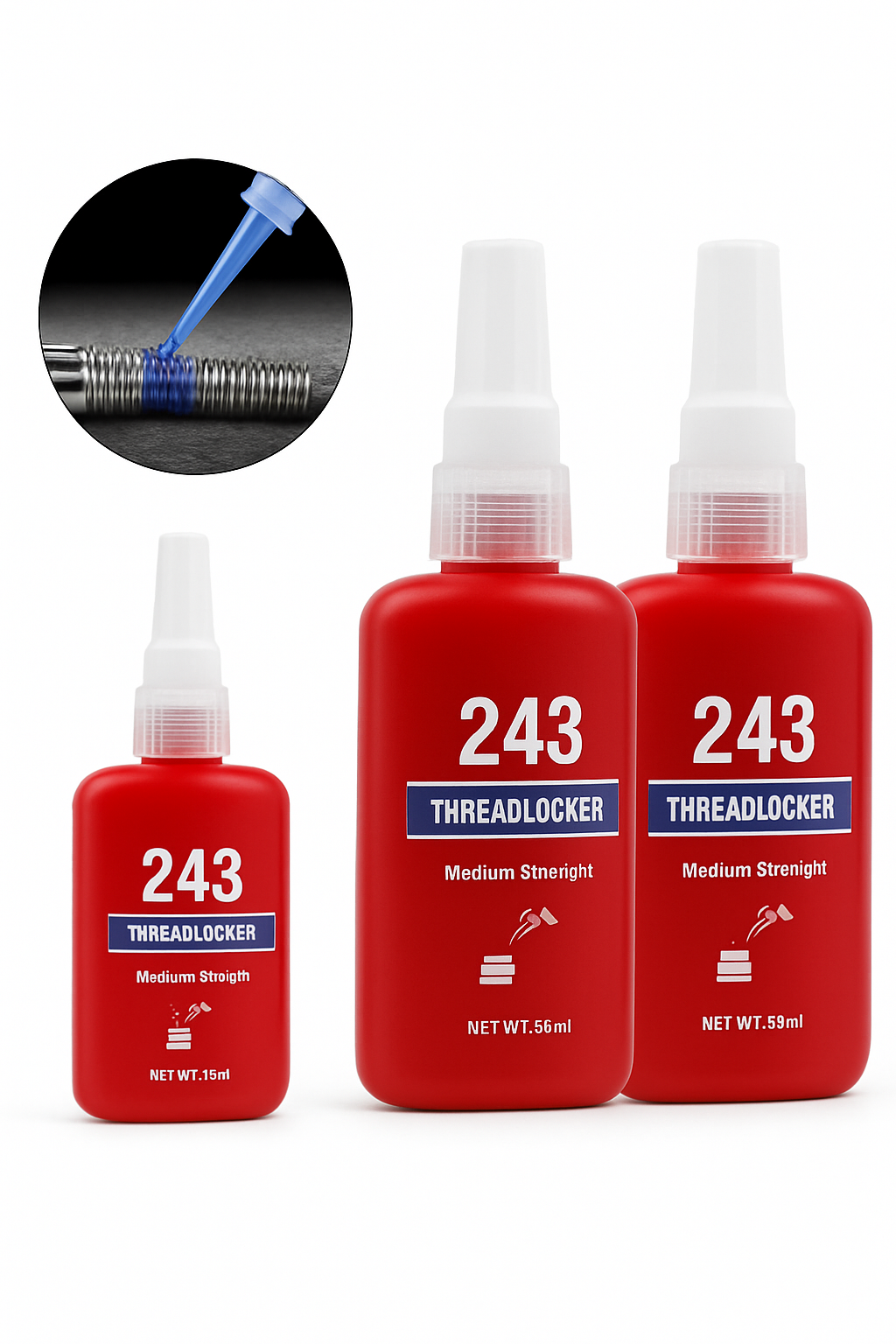 50ml High Strength Thread Locking Agent for Metal Fasteners