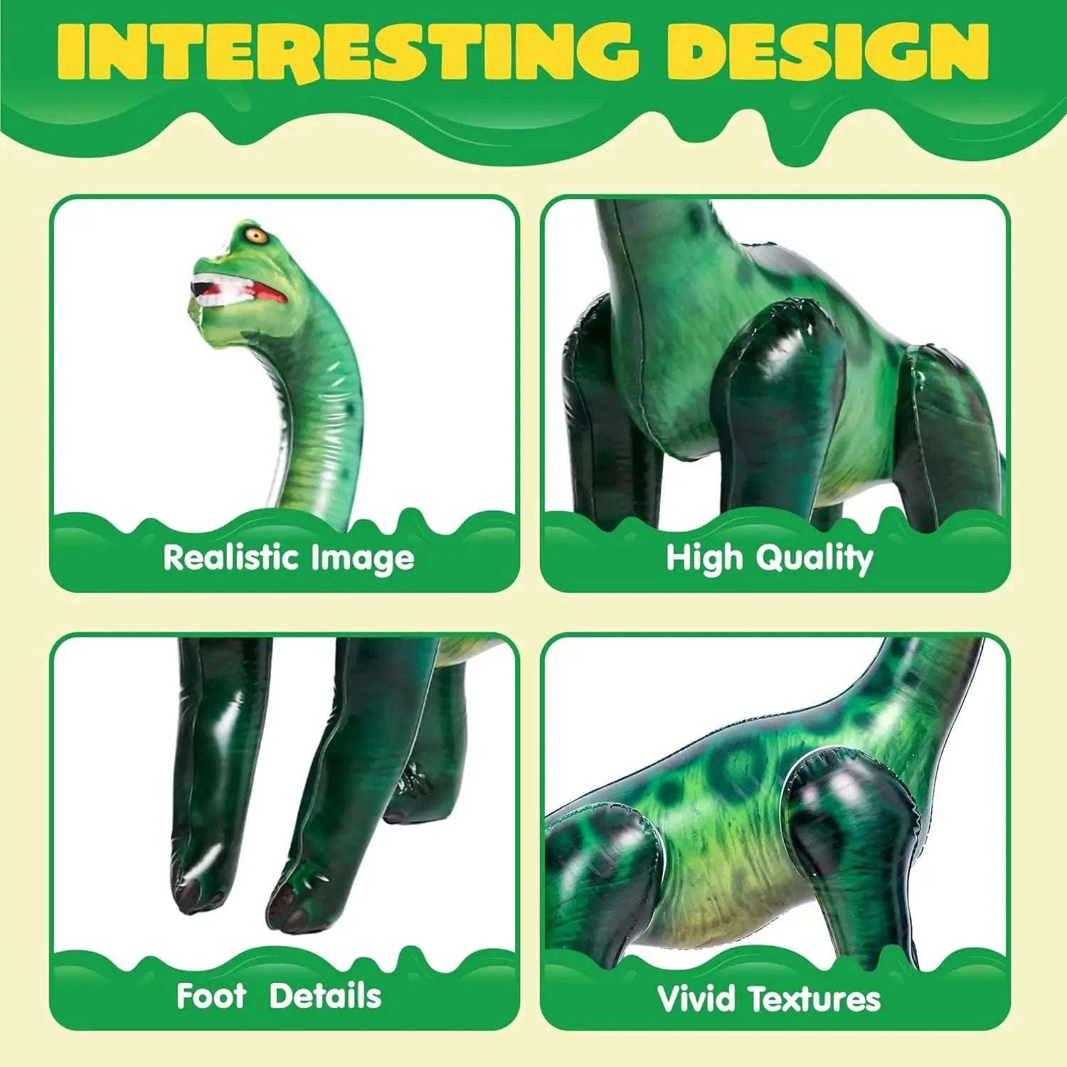 51" Brachiosaurus Inflatable Dinosaur Toy-United States / Inflatable Brachiosa
