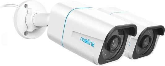 Reolink RLC-810A 4K Smart PoE IP Camera Outdoor with Person/Car Detection, 8MP Outdoor Surveillance Camera with Micro SD Card Slot, 30 m IR Night Vision, IP66, Time Lapse, Remote Access, Pack of 2 Spy-shop.com