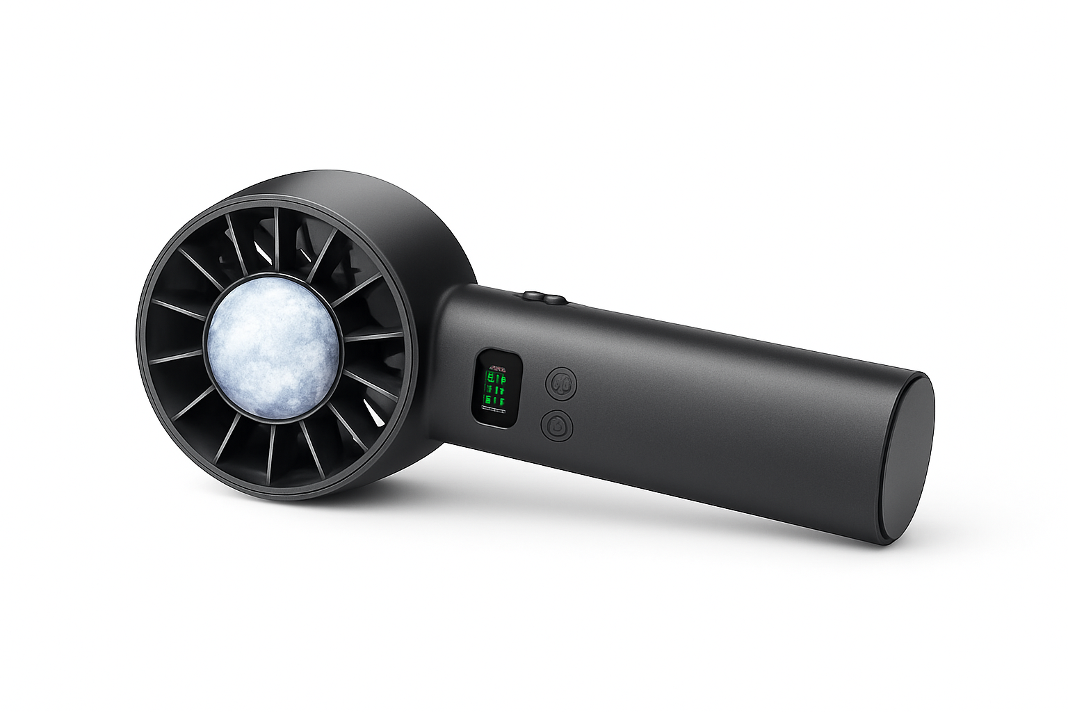 5200mAh Portable Mini Handheld Fan with LED Display and Cooling