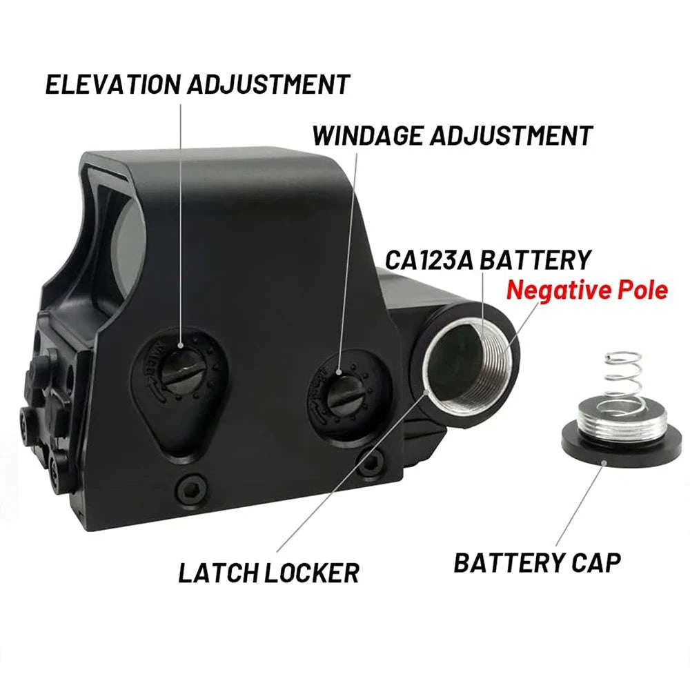 553 Holographic Sight Reflex Scope-BLACK / france